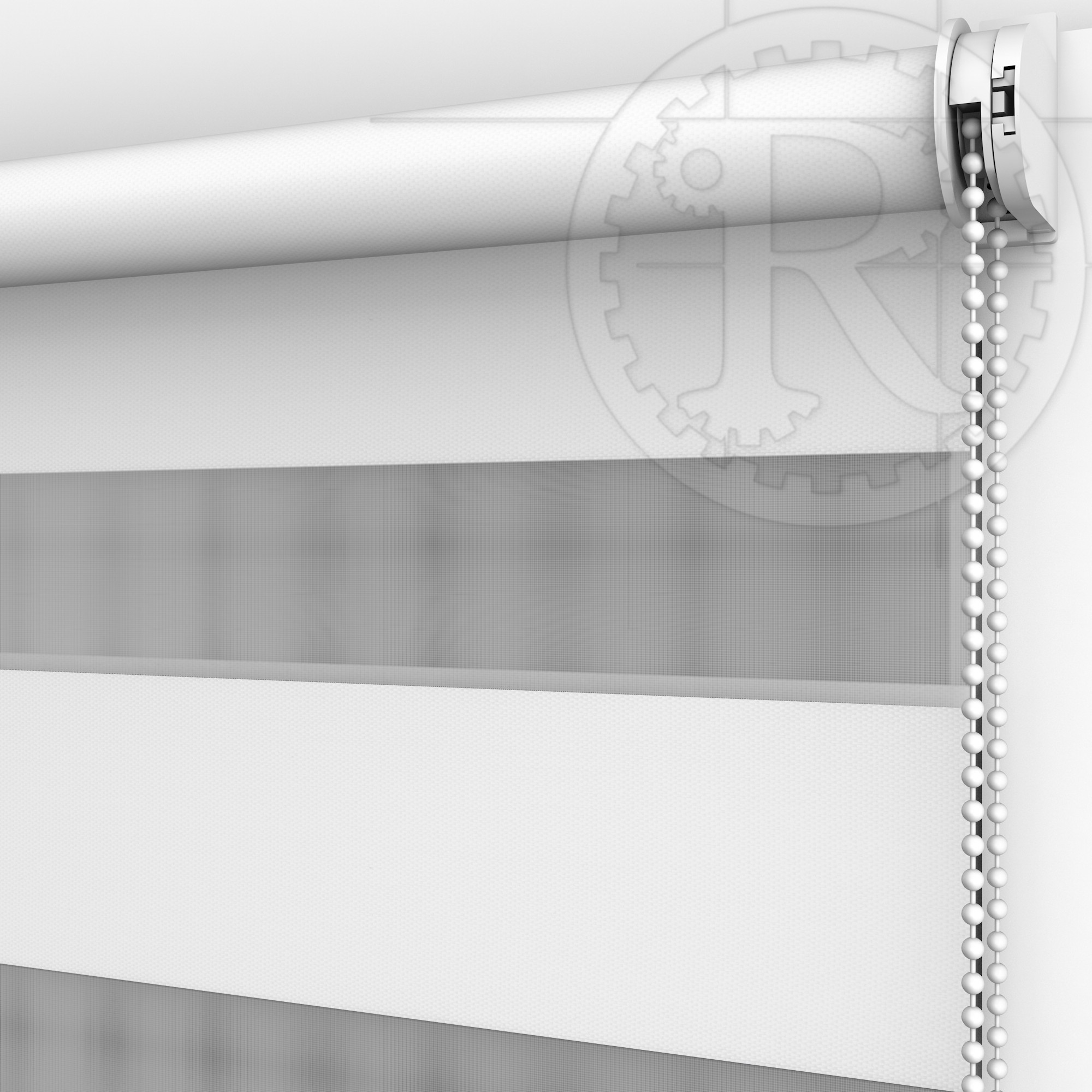 

Жалюзи День-Ночь Блэкаут Albedo Design 721 White 37.5 x 160 см