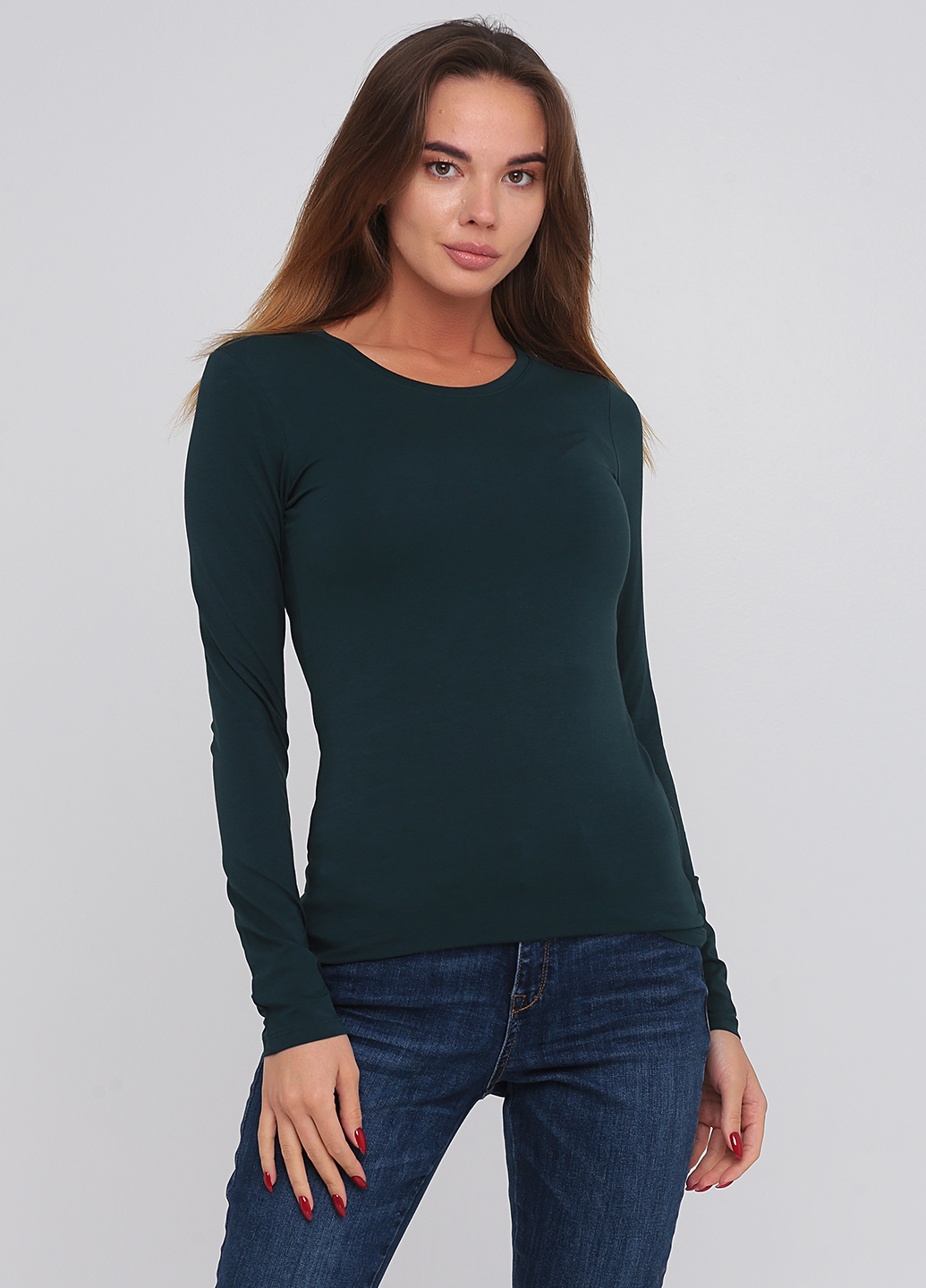 

Лонгслив C&A XXL Темно-зеленый 2097459_тем.зел