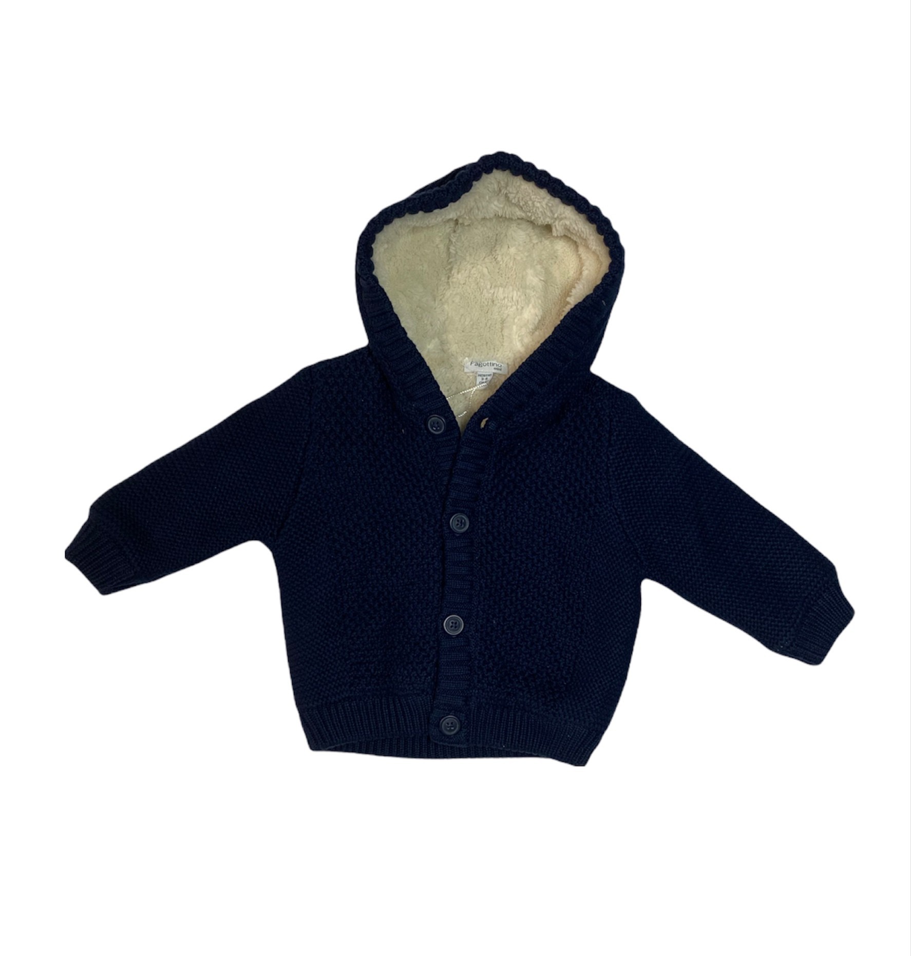 

Кофта з капюшоном Fagottino mini OVS Синій 62см