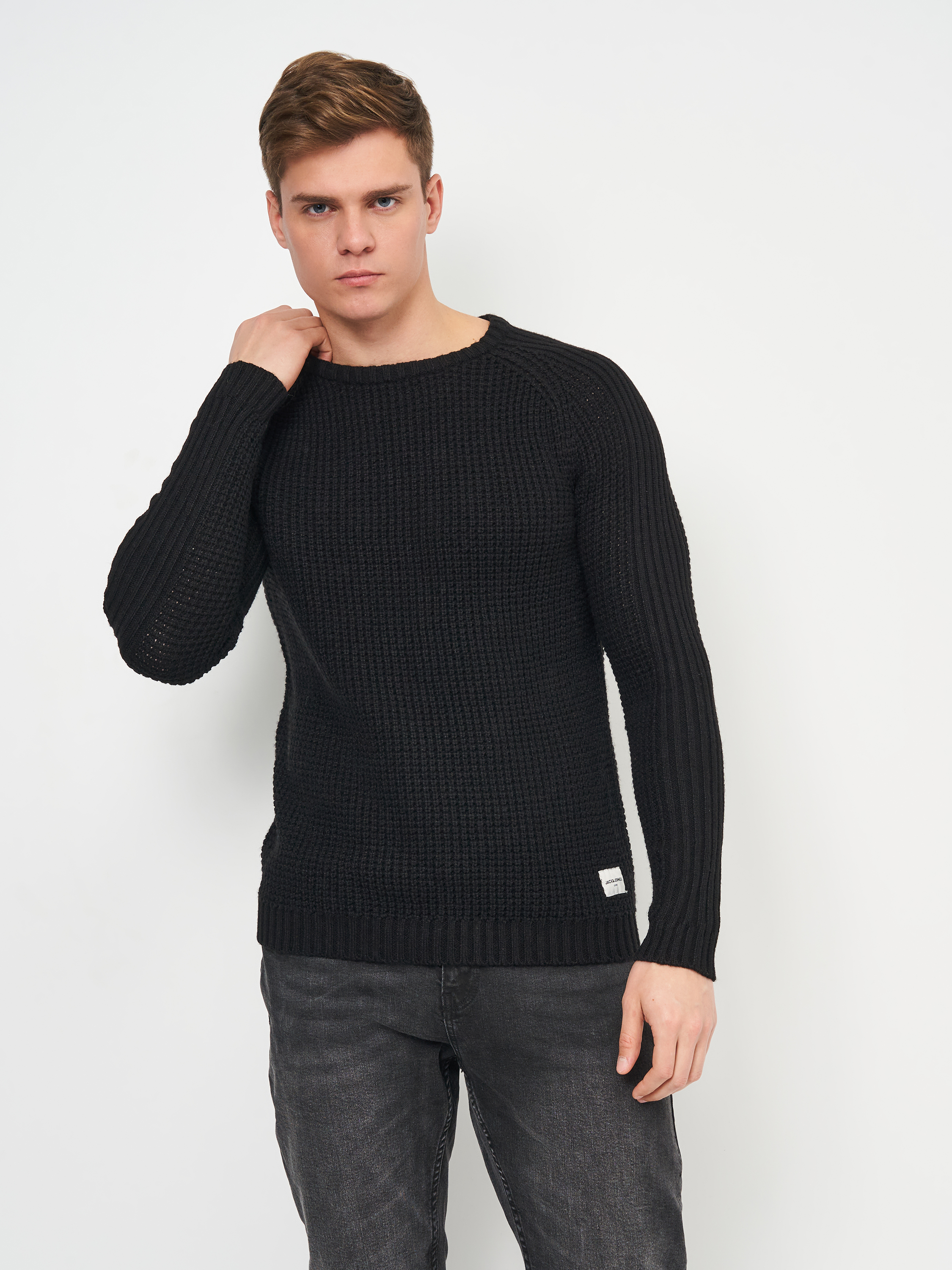 

Джемпер Jack & Jones XAZ174359NBSK  Черный, Джемпер Jack & Jones XAZ174359NBSK L Черный