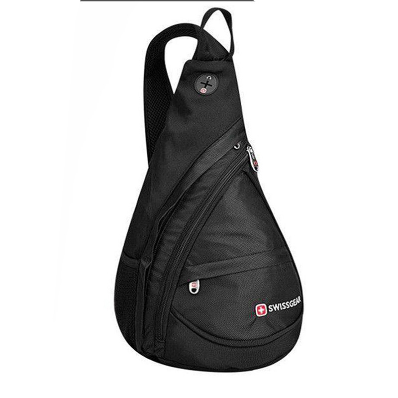 

Сумка мессенджер через плечо Swiss Gear small черная 132093