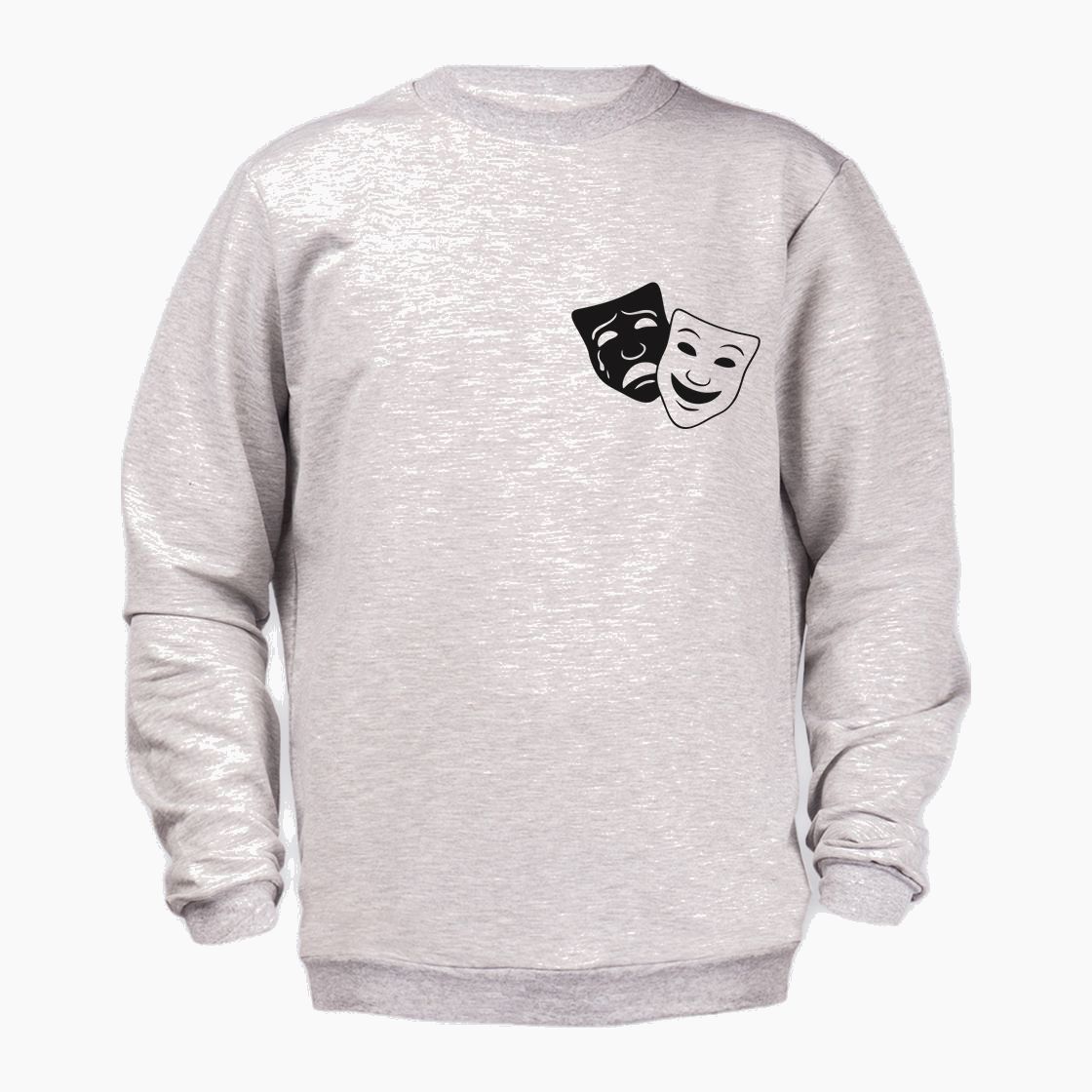 

Свитшот Malta Masks-B М276-13-П1 2ХL (54) Светло-серый