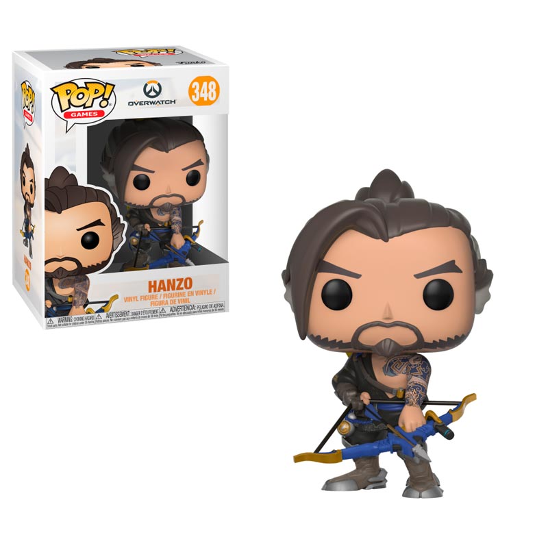 

Игровая виниловая фигурка Funko POP! Серии Overwatch -Хандзо, 9,6 см