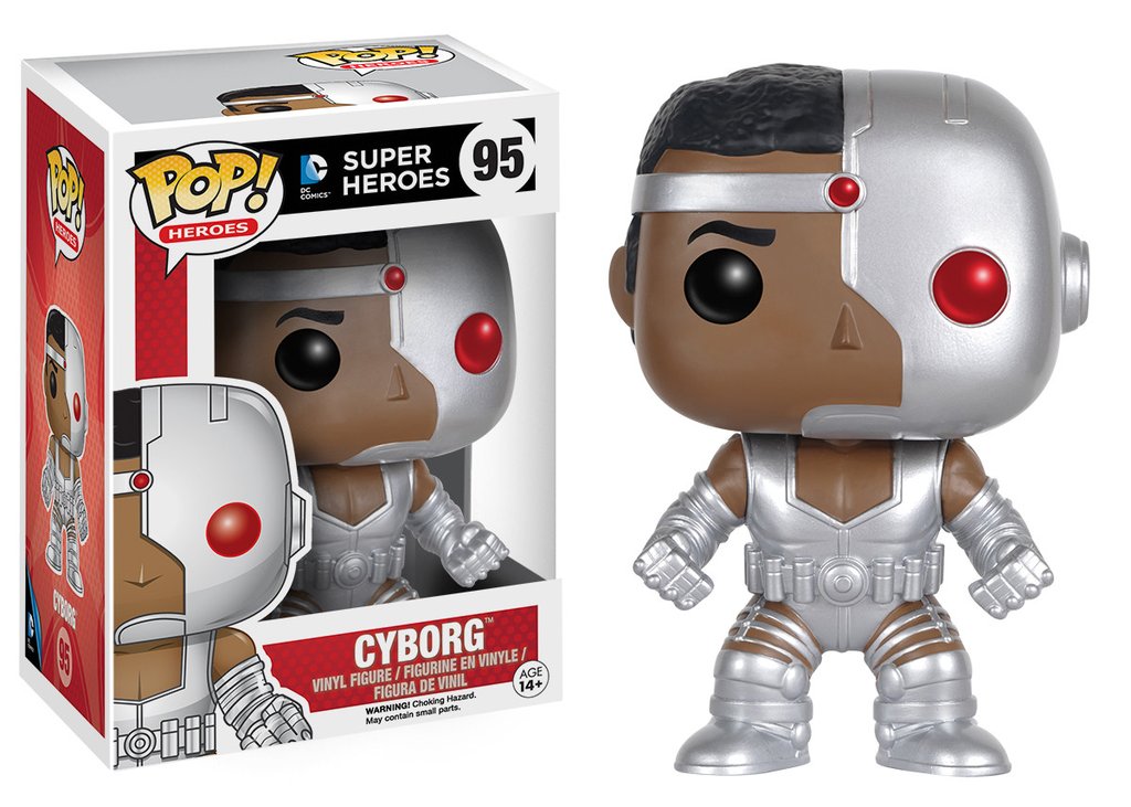 

Игровая виниловая фигурка Funko POP! Серии DC - Киборг, 9,6 см