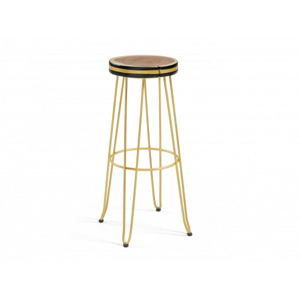 

Барный стул La Forma FARLEY Золотой CC0045R83