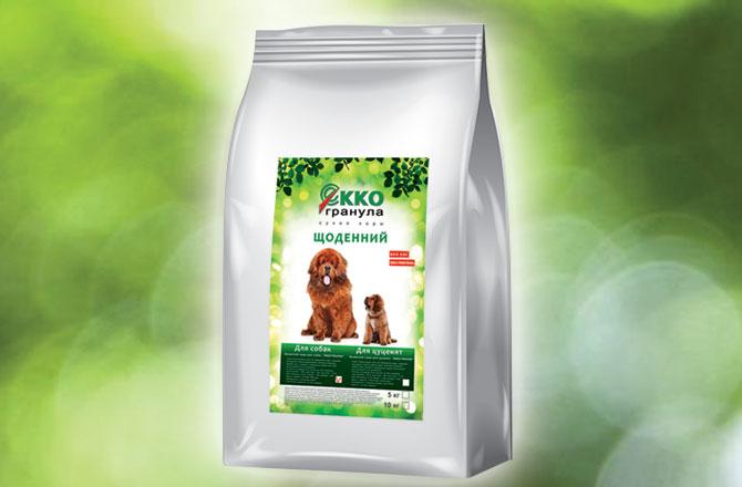 

Корм Еко-гранула для собак 5 кг