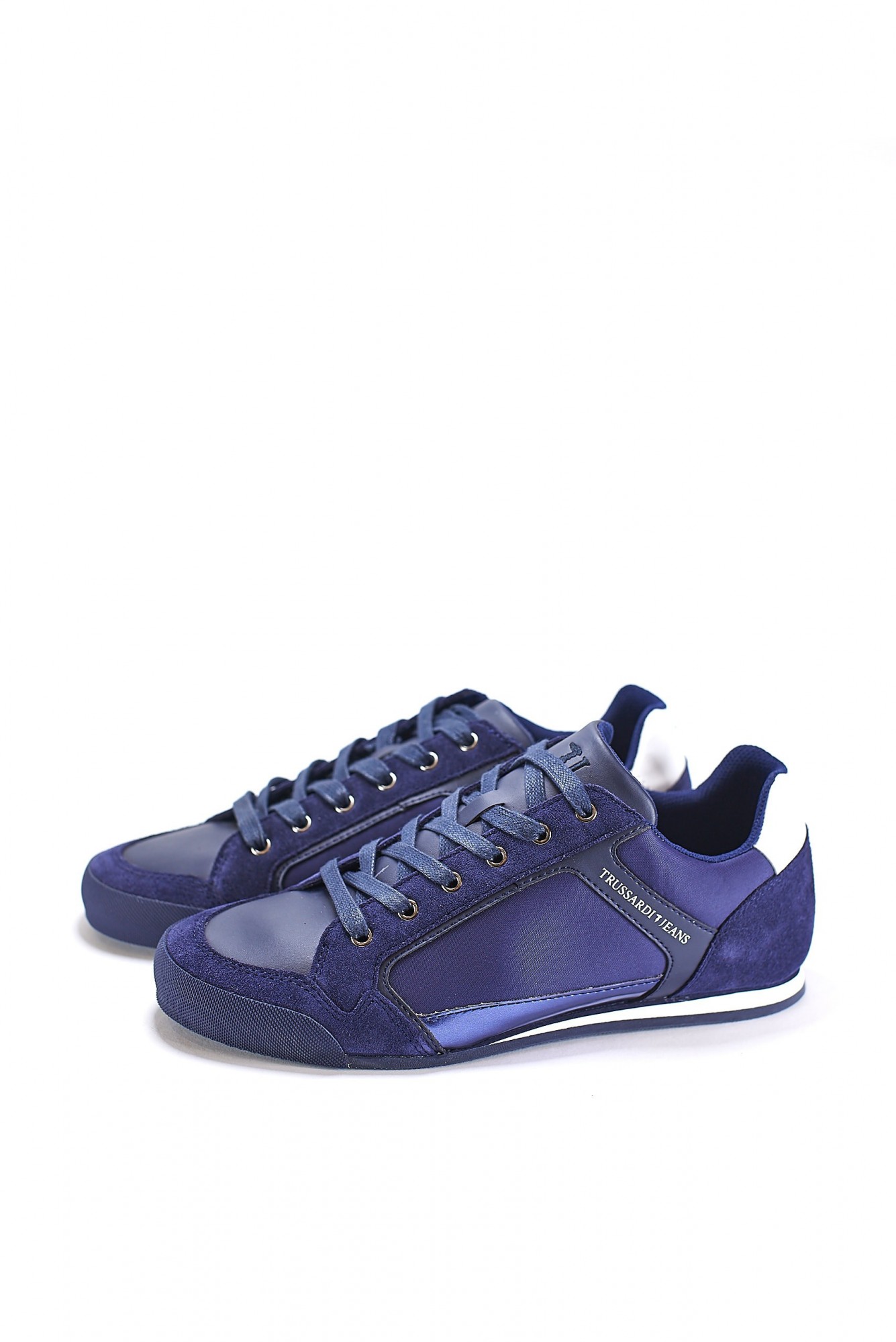 

Кеды комбинированные Trussardi 45 Синий 00020