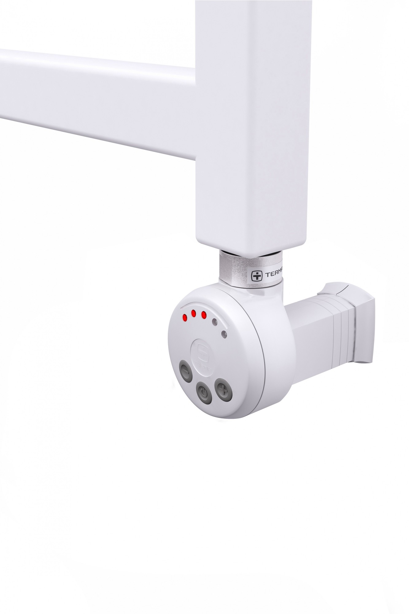 

ТЭН у полотенцесушитель Terma MEG с скрытым подключением, регулятором, белый (white) 1200 Вт