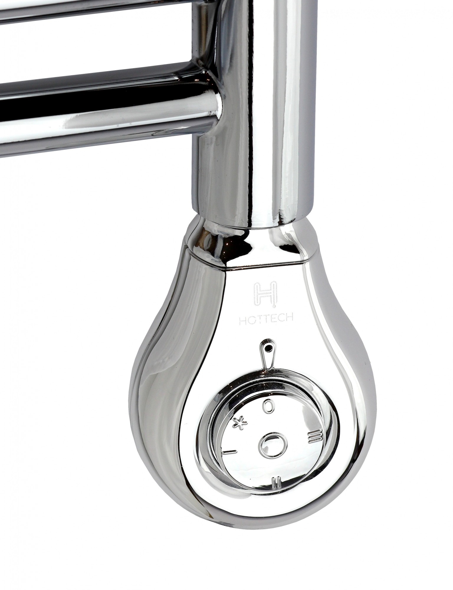 

Тэн электрический в сушилку для полотенец Hottech Drop с регулятором, таймером, хром (chrome) 600 Вт