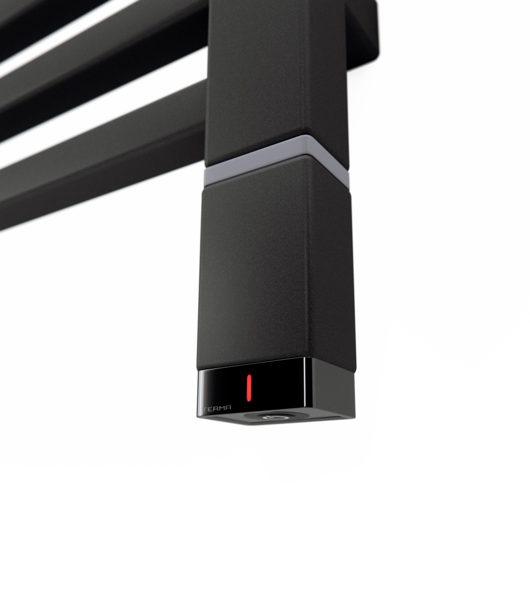 

ТЭН у полотенцесушитель Terma ONE 30x40 с регулятором, черный (black) 800 Вт