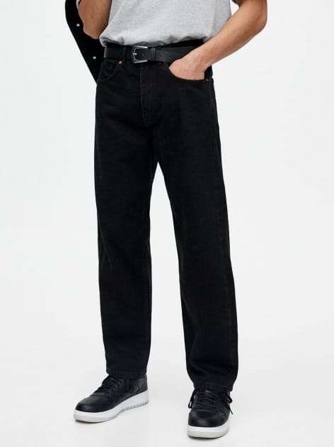 

Джинсы Pull & Bear 5689/584/800 40 Черные