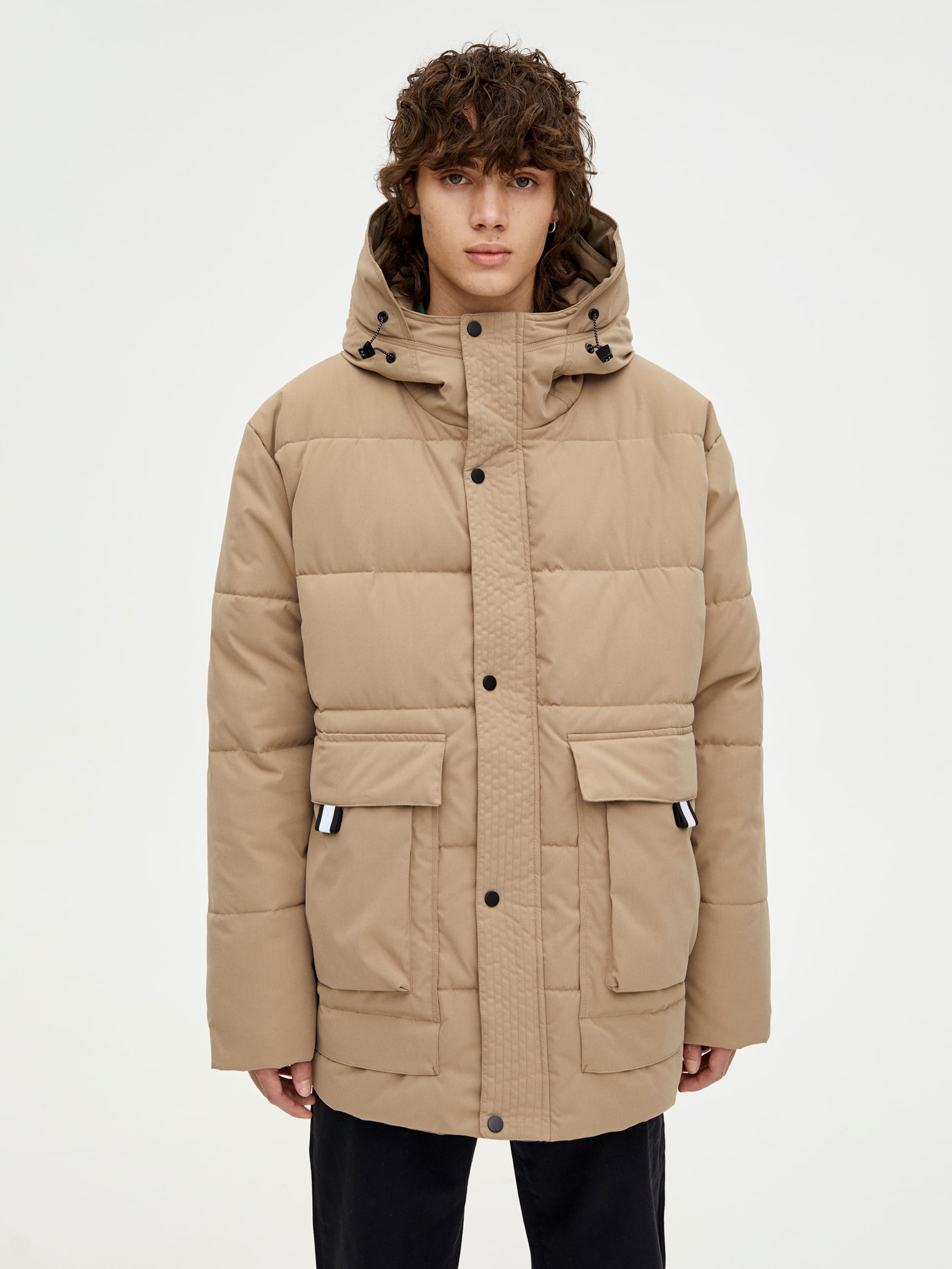 

Куртка Pull & Bear 5750/502/711  Горчичная, Куртка Pull & Bear 5750/502/711 XL Горчичная