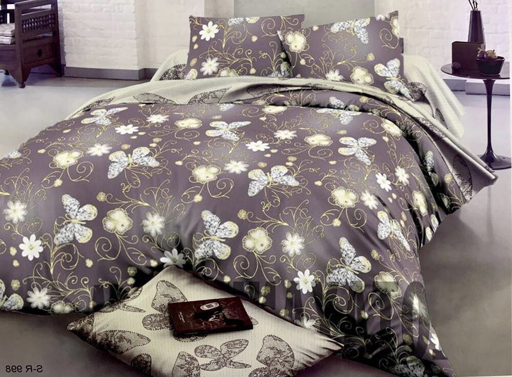 

Комплект постельного белья Сатин Делюкс ЭЙФОРИЯ полуторный 145х215 см, наволочки 70*70