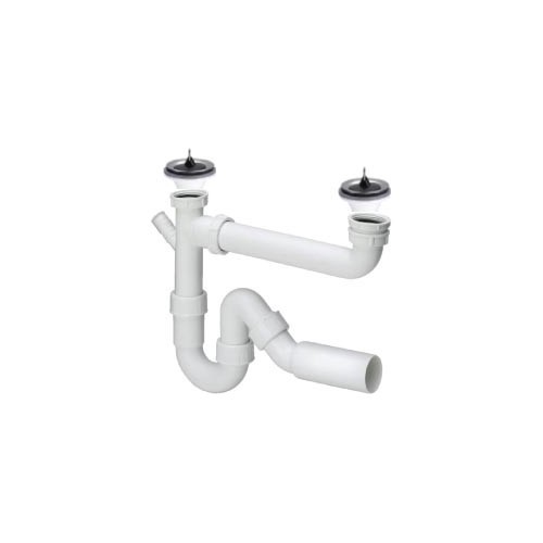 

Сифон для мойки двойной VIEGA 1 1/2"х50мм (329174)