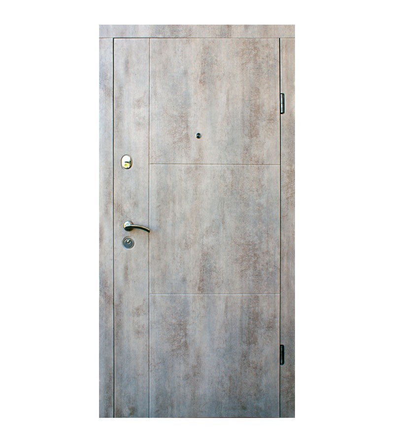 

Двери входные Qdoors Эталон Эста 950*2050 квартира бетон светлый правая