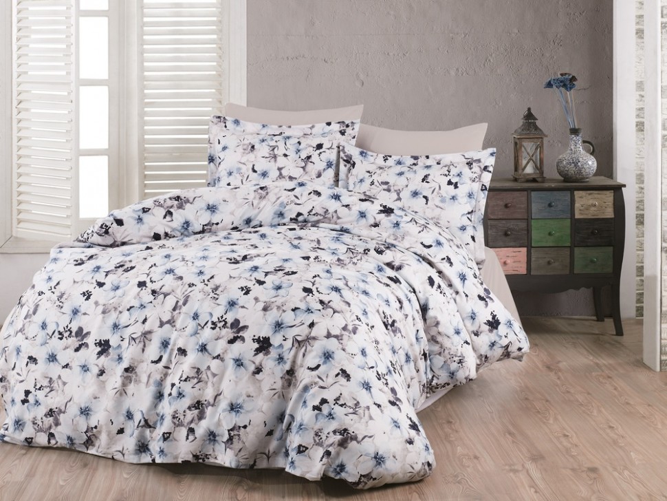 

Постельное из сатина евро размера Zugo Home Viola v1 евро ts-01836