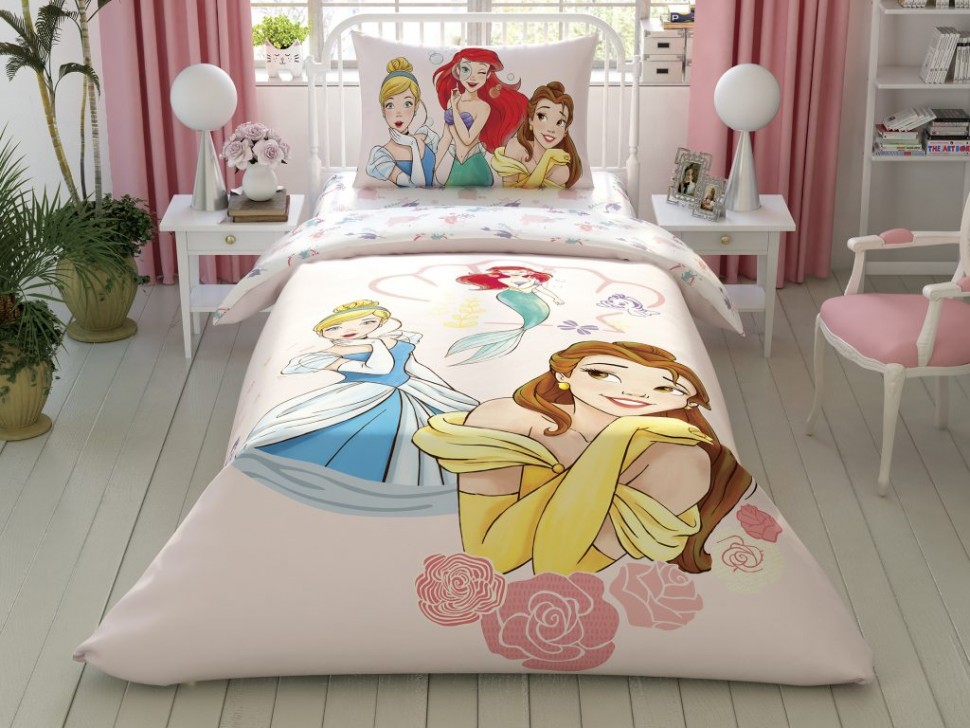 

Постельный комплект детский/подростковый TAC Princess Girl Power 60259497