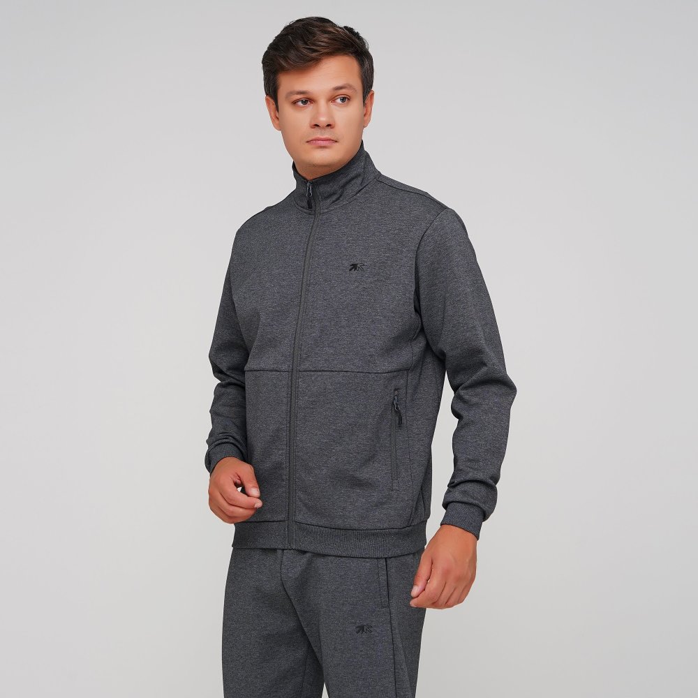 

Мужская спортивная кофта East Peak Men's Jacket Серые 46