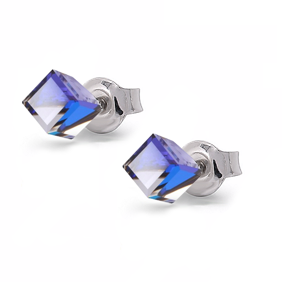 

Серьги KOBI KOSTKA 6x6 мм со Swarovski модели 7740-1080-15-32