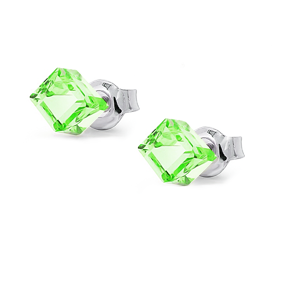 

Серьги KOBI KOSTKA 6x6 мм со Swarovski модели 7740-1080-04-32
