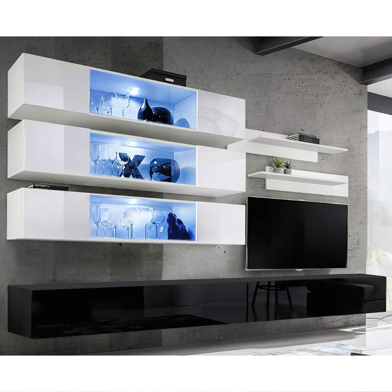 

Стенка в гостинную Nason настенная для TV с диагональю 70" (WFR-130994)