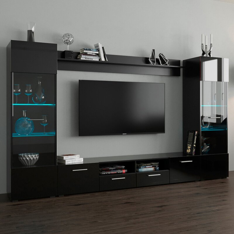 

Стенка в гостинную Pratiksha для TV с диагональю 65" (WFR-127385)