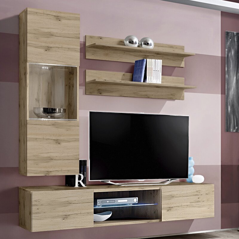 

Стенка в гостинную Levasseur настенная для TV с диагональю 70" (WFR-134941)