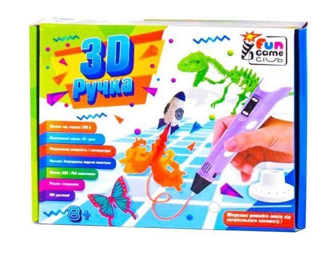 

Ручка 3D 73877 Fun Game колір - Фіолетовий