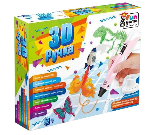 

Ручка 3D 28381 Fun Game колір - Рожевий