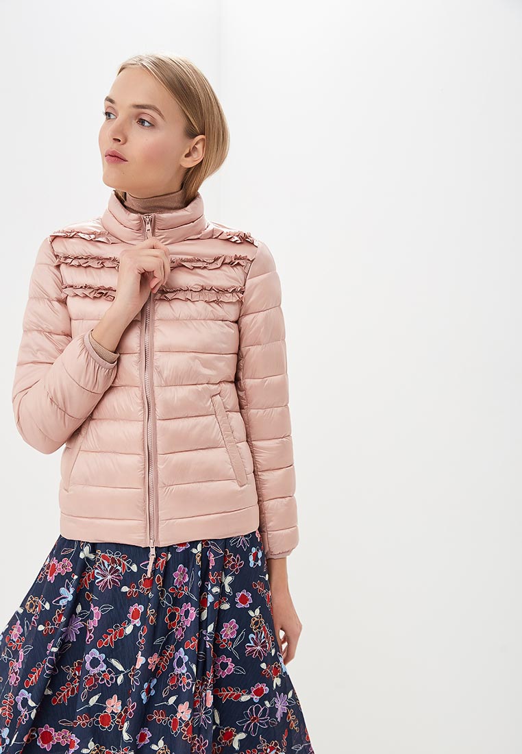 

Короткий пуховик Twinset Piumino  Rosa Danta, Короткий пуховик Twinset Piumino 48 Rosa Danta