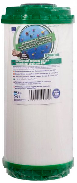 

Угольный картридж AQUAFILTER FCCBKDF10BB