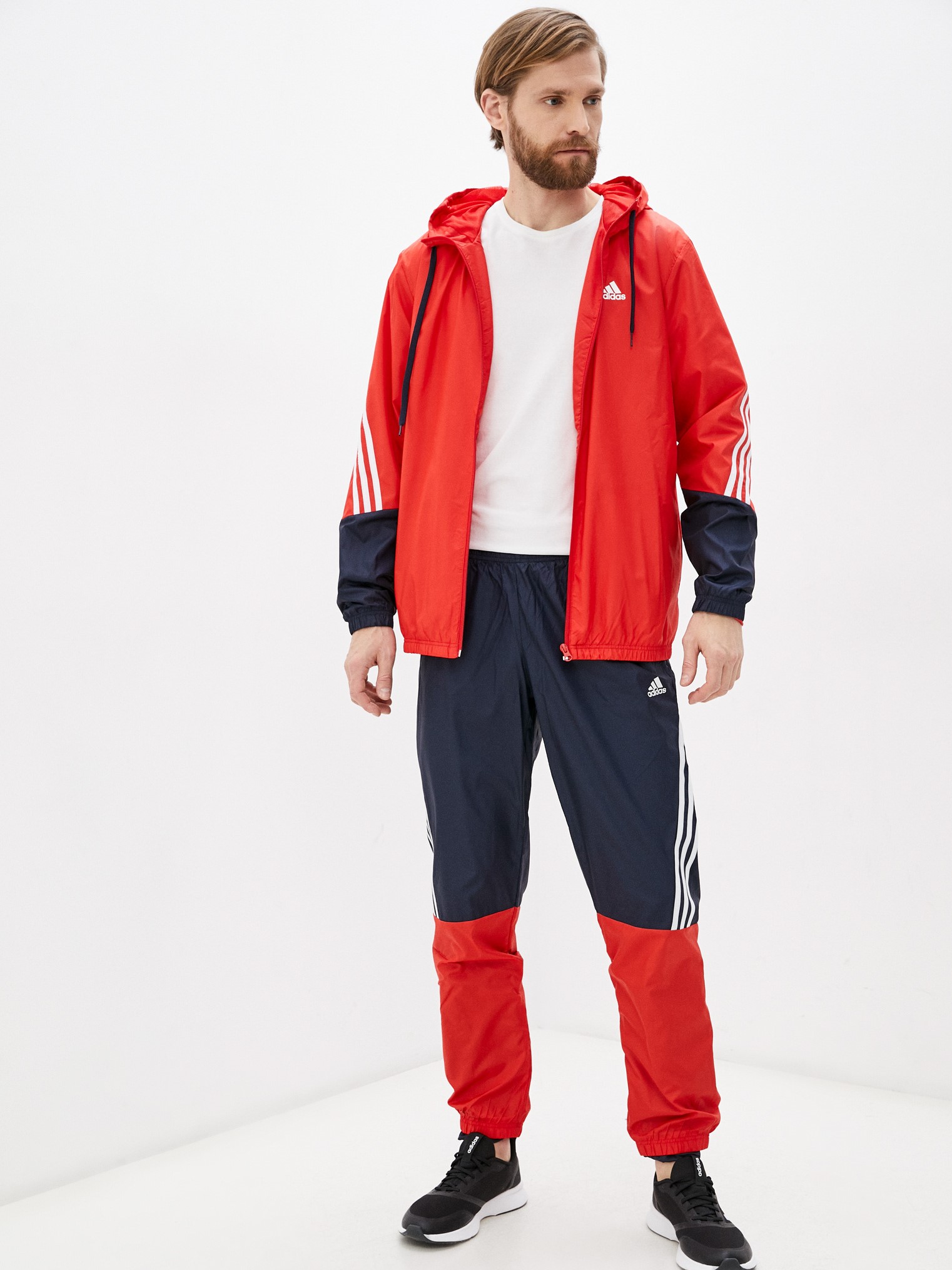 

Спортивный костюм Adidas MTS Wvn Hooded H15579  Vivred/Legink, Спортивный костюм Adidas MTS Wvn Hooded H15579 2XL Vivred/Legink