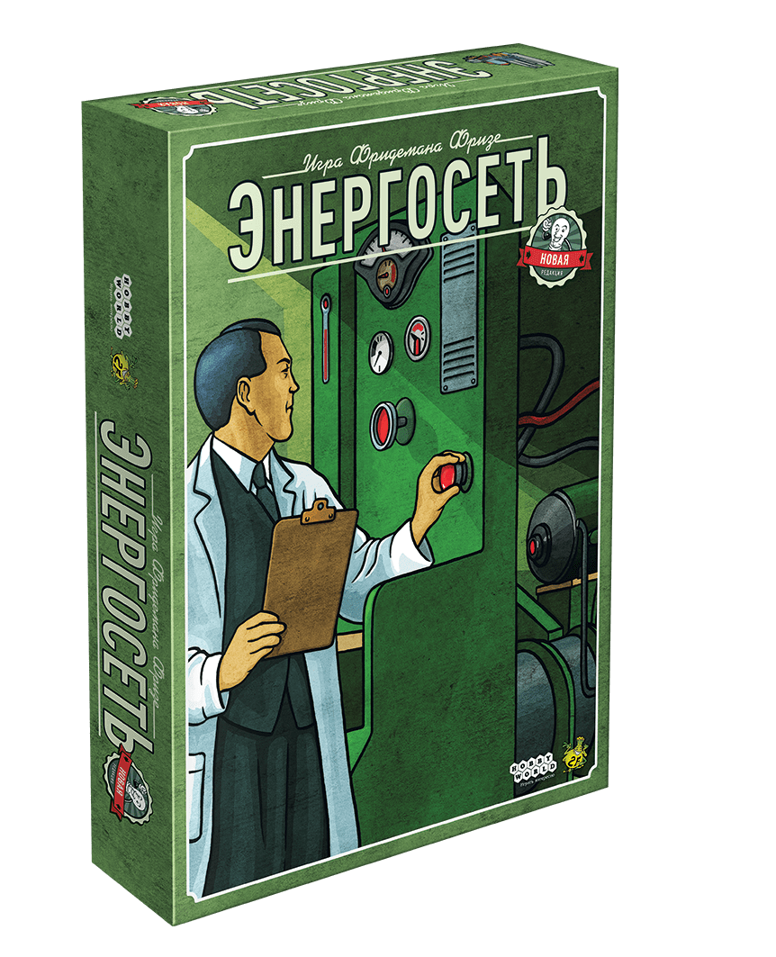 

Настольная игра Энергосеть Россия Hobby World