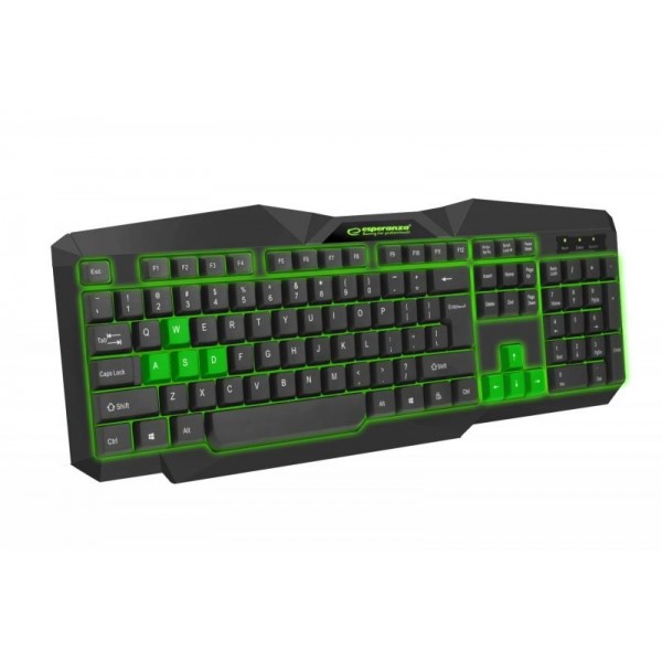 

Клавиатура Esperanza EGK201 (EGK201GUA) Green USB