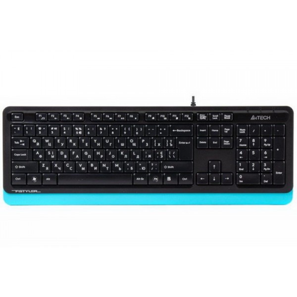 

Клавиатура A4Tech FK10 Black/Blue USB