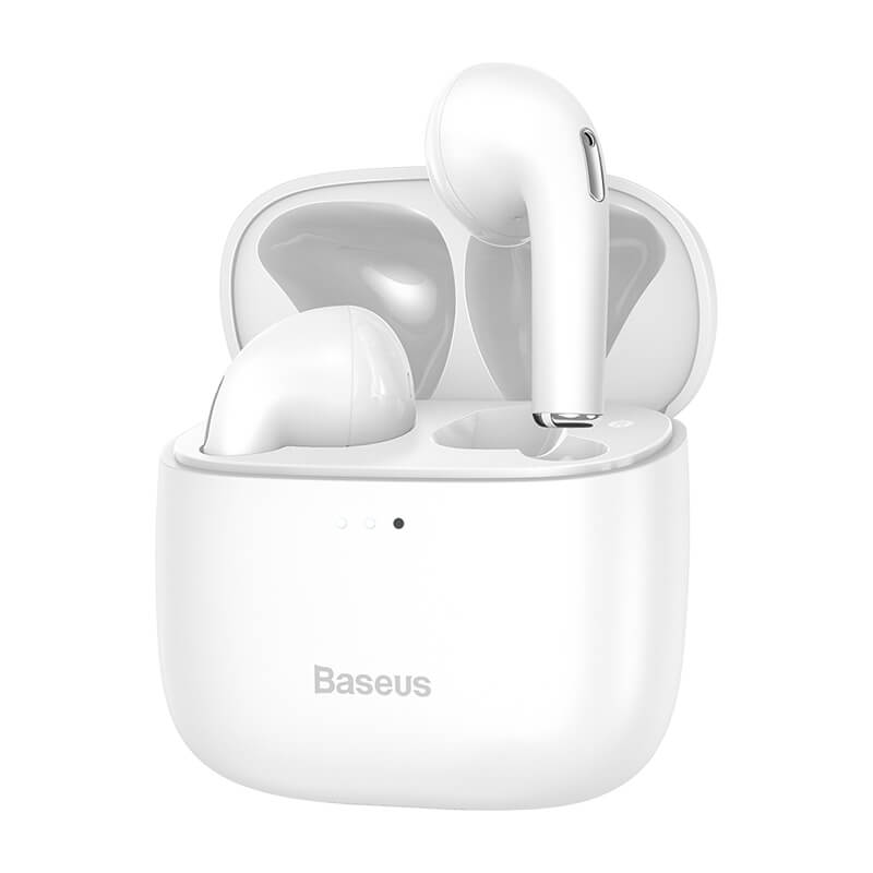 

Беспроводные Bluetooth BASEUS True Wireless Earphones Bowie E8 IPX5 BT5.0, 40/350mAh, 5H, Location, OTA| (NGE8-02) white