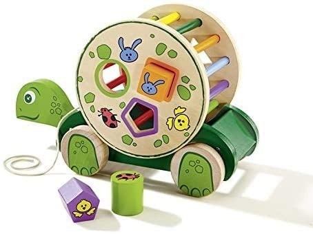 

Развивающая детская игрушка каталка Черепаха Playtime Junior