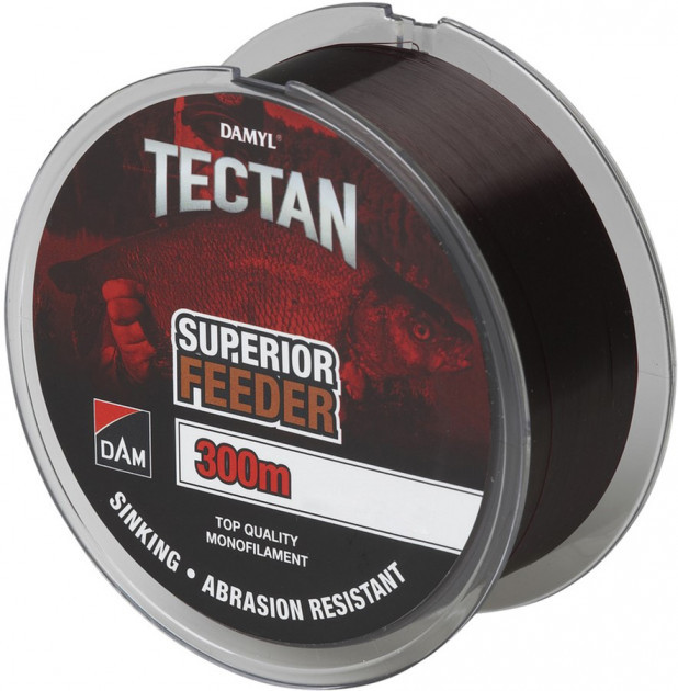 

Леска DAM Damyl Tectan Superior Feeder 300 м 0.23 мм 4.2 кг Коричневая