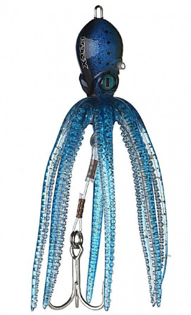 

Приманка-осьминог тройник DAM SALT-X OCTO TEASER 350 г 4/0 Steel/Blue