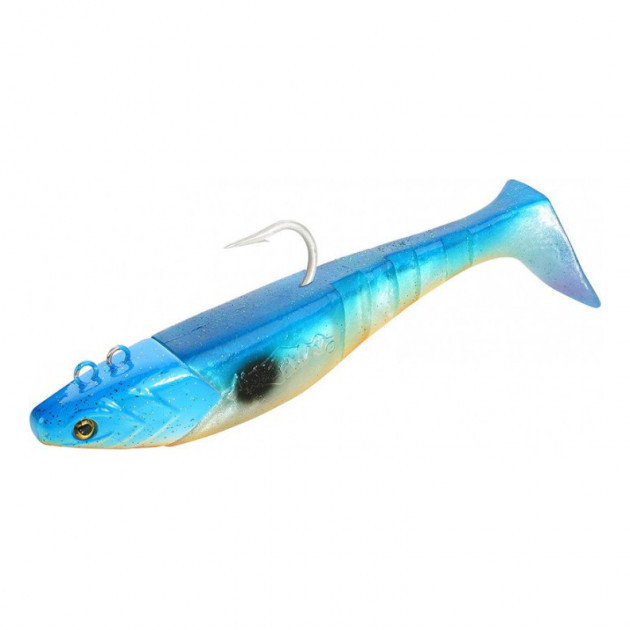 

Виброхвост огруженный Mikado Norway Quest Giant Fishhunter 17 см 210 г 2 шт Blue