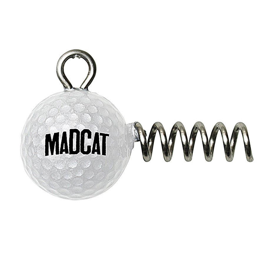 

Головка-штопор DAM MADCAT Golf Ball Screw-In Jighead 60гр. 2шт./уп