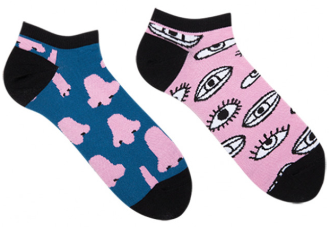 

Носки короткие Sammy Icon Flair Short 36-40 Blue/Pink