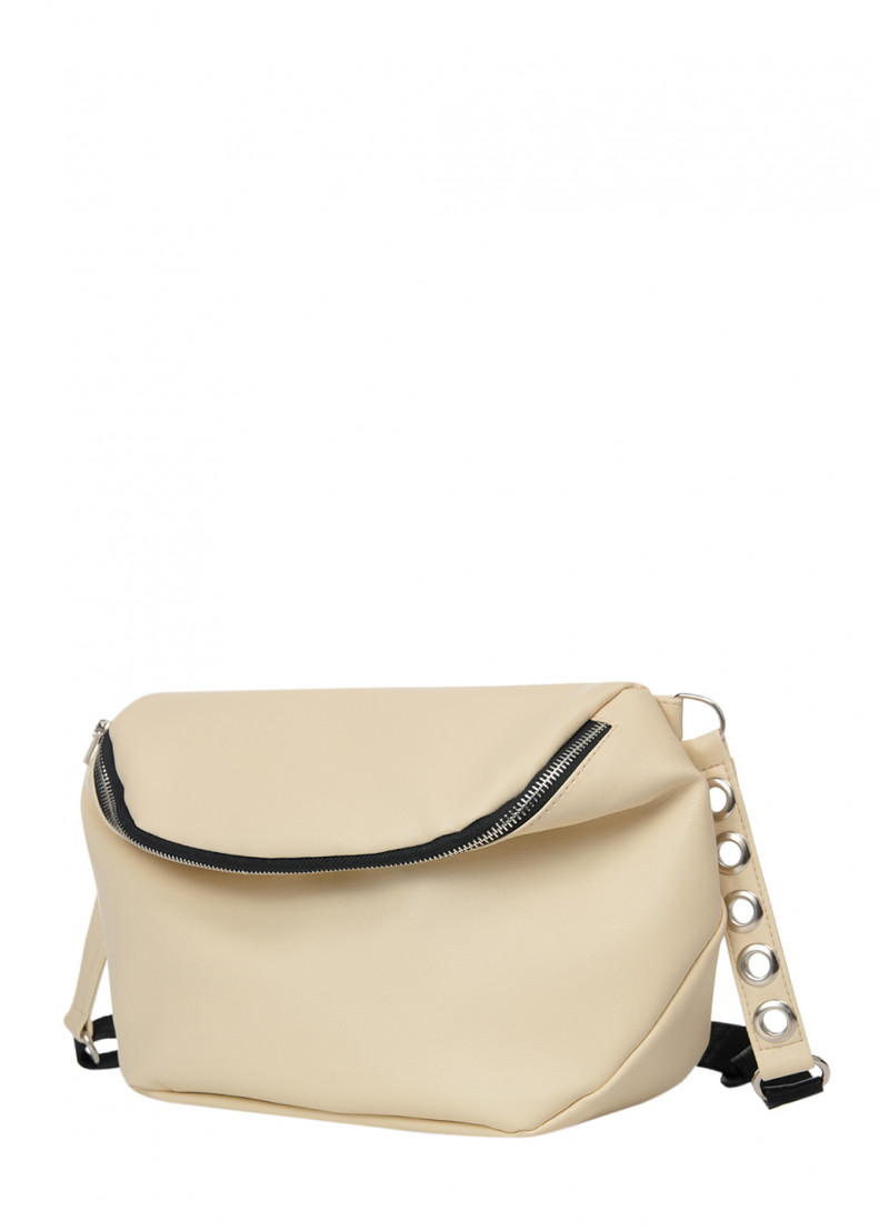 

Женская сумка Sambag Milano QZS молочный матовый 95103011