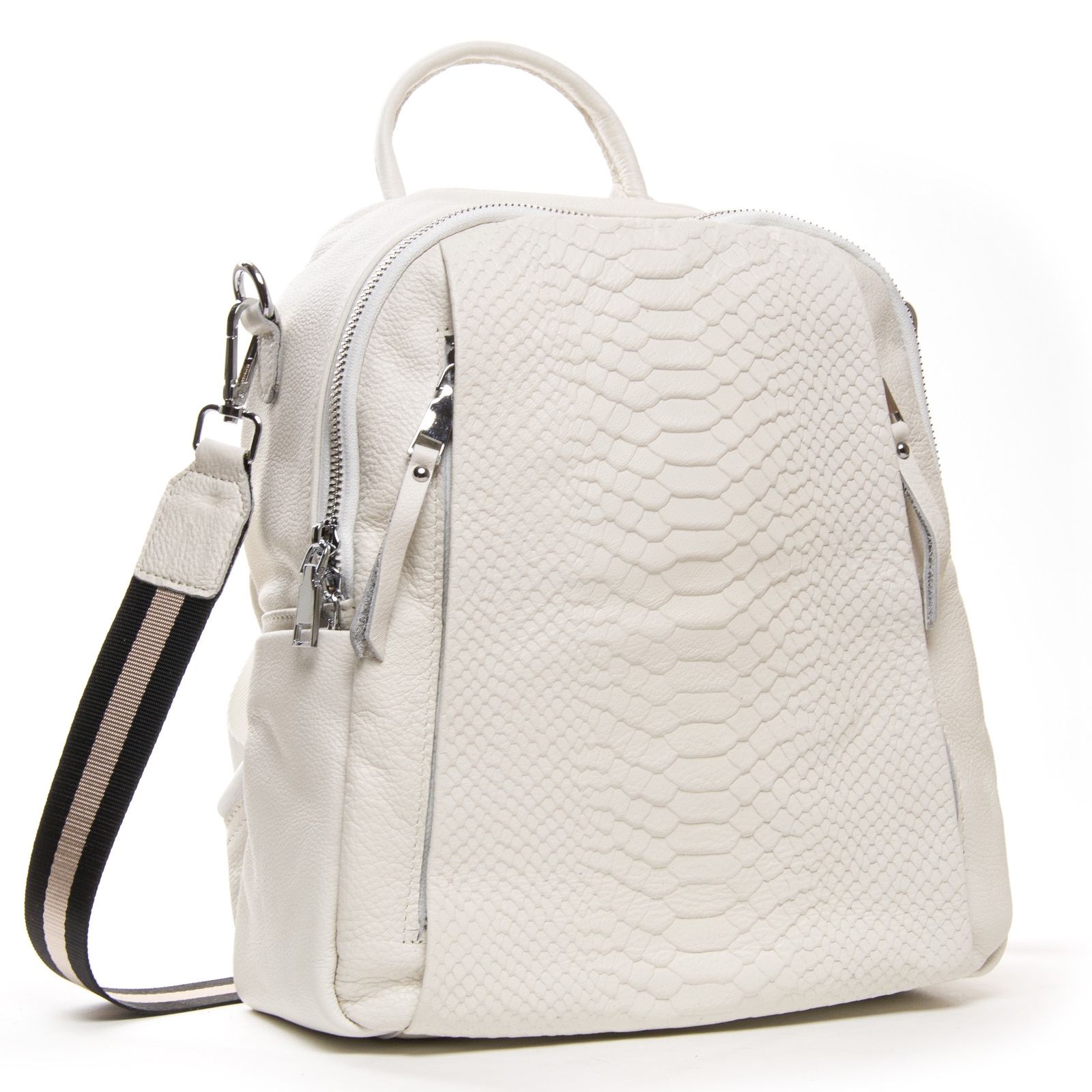 

Сумка Женская Рюкзак кожа ALEX RAI 28-8907-9 beige