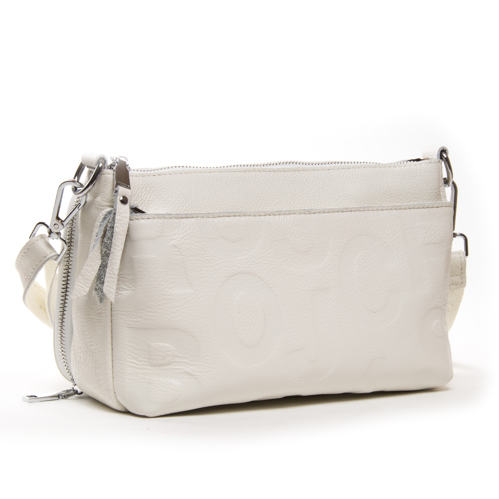 

Сумка Женская Классическая кожа ALEX RAI 01-12 23-83102-9 beige