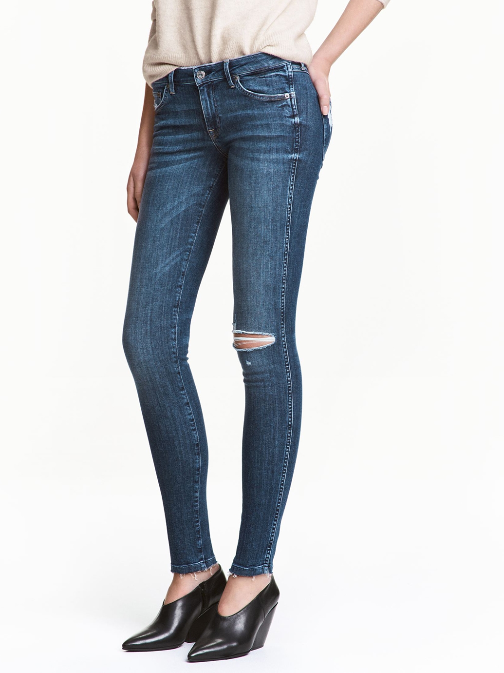 

Джинсы H&M 424664b35 W24/30 Синие