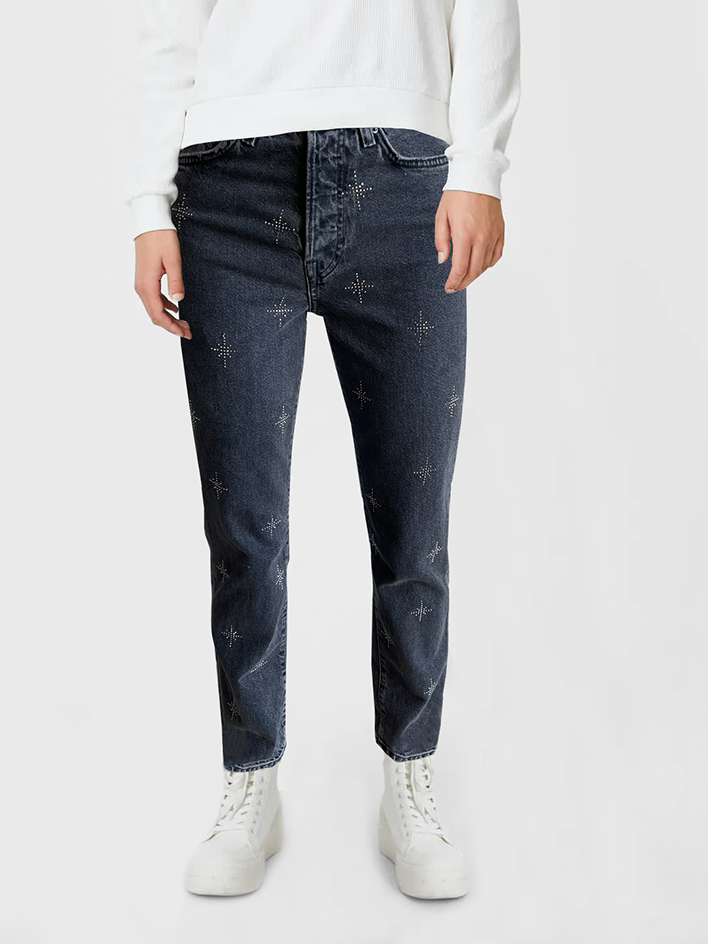 

Джинсы H&M 557938b39 W25 Серые