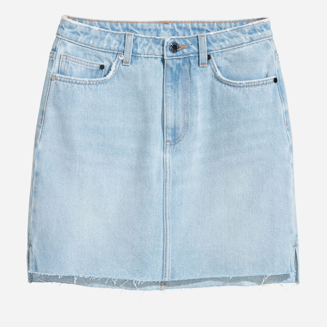 

Юбка джинсовая H&M 622295b45 44 Голубая
