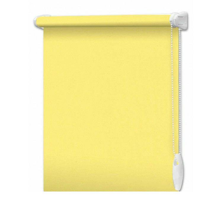 

Рулонная штора термо blackout InterDiz Argentum 517 82,5х185 см открытого типа Желтый