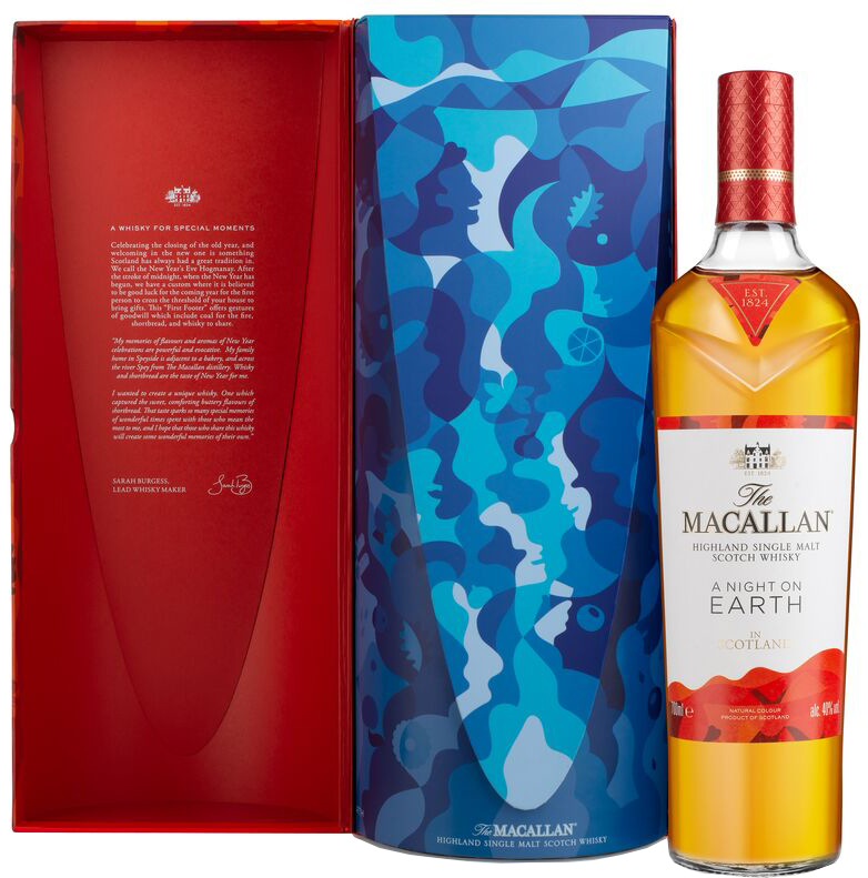 Виски The Macallan A Night on Earth 0.7 л 40% в подарочной